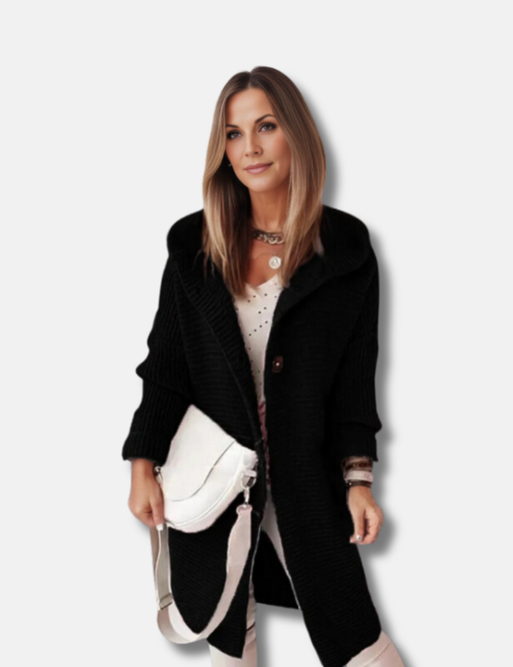 Heidi-Mode | Vest Met Capuchon Voor Dames