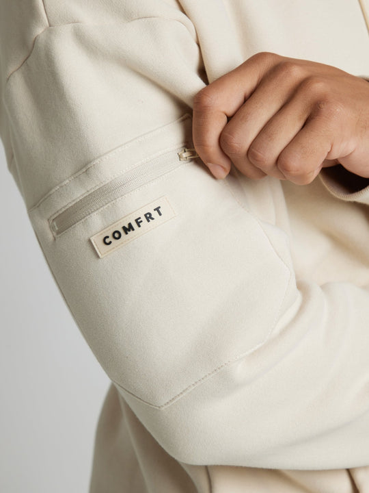 Heidi-Mode | Reise Kapuzenpullover mit Flugzeugmodus-Grafik