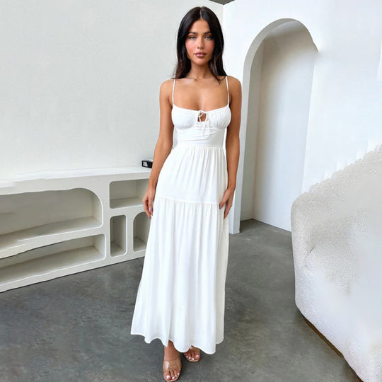 Heidi Mode | Kleid mit Hosenträgern und Neckholder