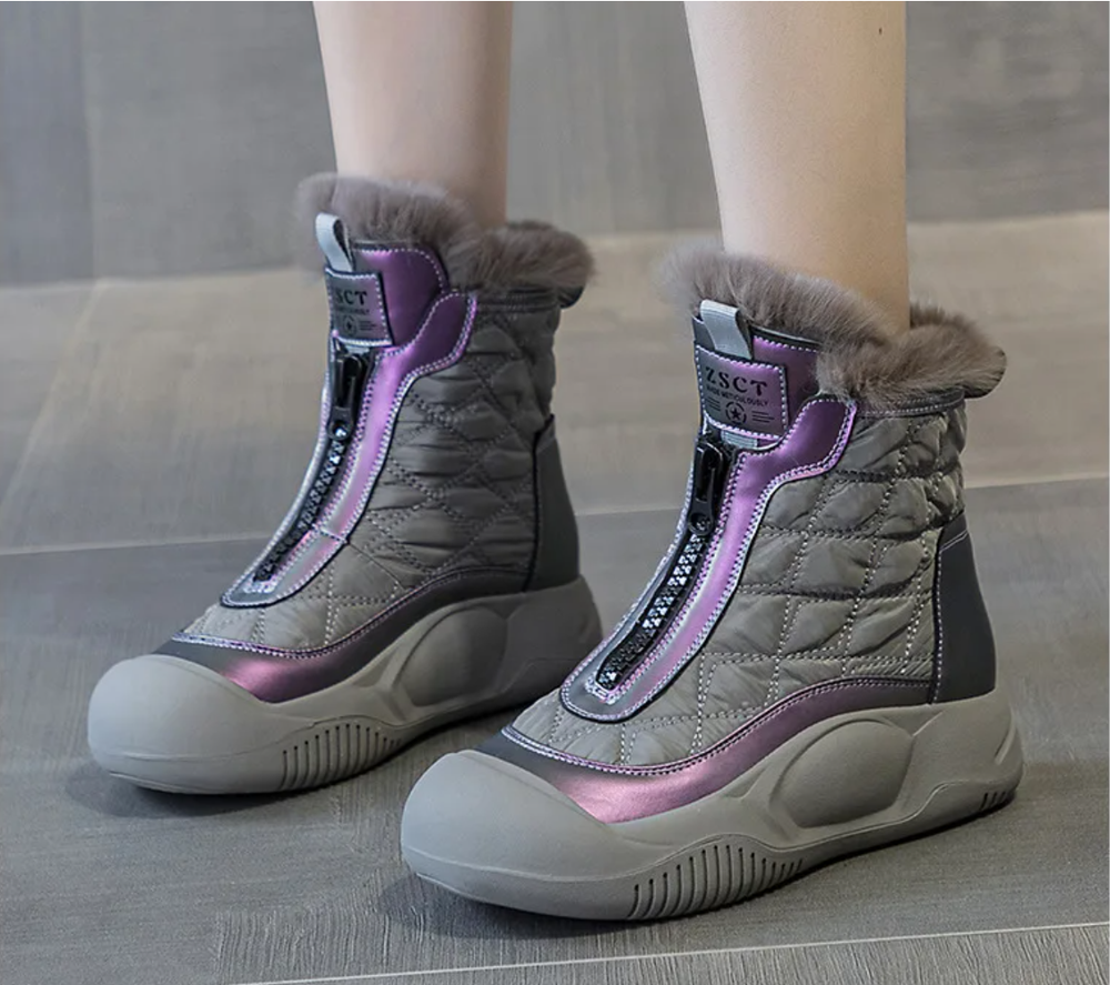 Heidi-Mode | Warme Plateauschuhe für Damen