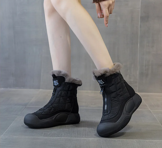 Heidi-Mode | Warme Plateauschuhe für Damen