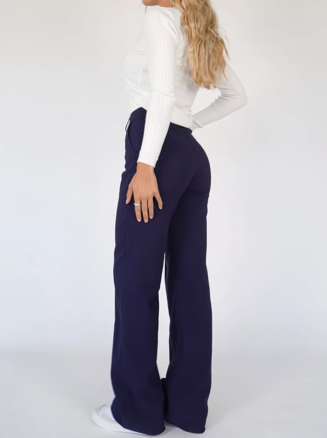 Heidi | Hose mit weitem Bein und hoher Taille