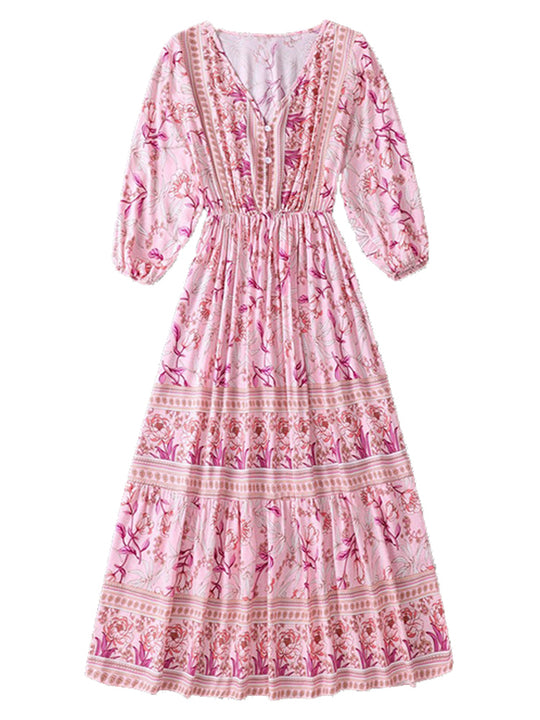 Lässiges Bohème-Kleid
