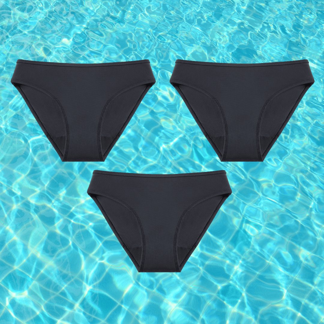 Heidi-Mode | Damen Menstruation Bikinislip Damenunterwäsche Schwimmbekleidung