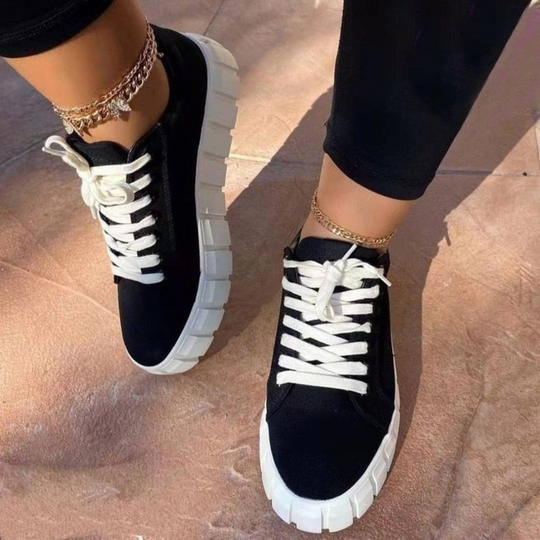 Heidi-Mode | Damen Plateau Sneaker
