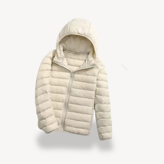 Heidi-Mode | Ultraleichte Kapuzen-Pufferjacke Damen