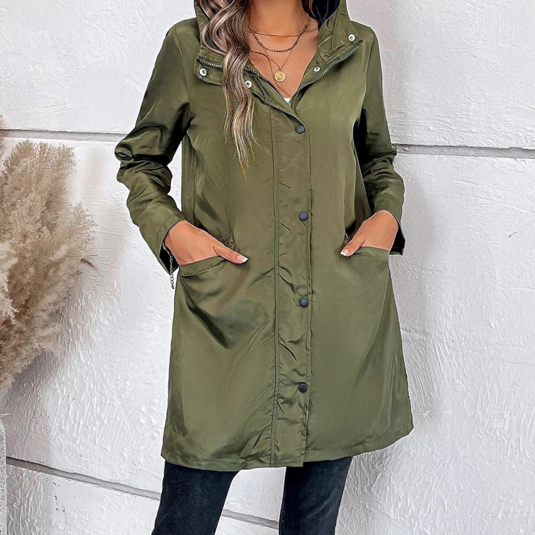 Heidi-Mode | Stilvolle Outdoor Windjacke Mit Kapuze