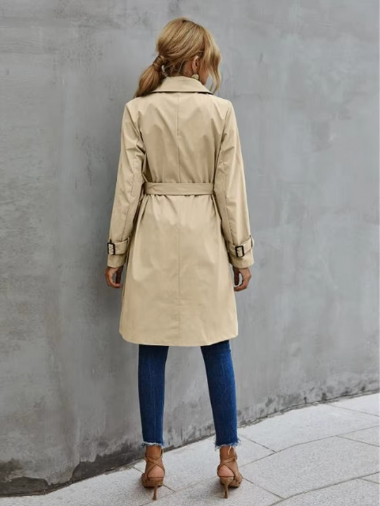 Heidi-Mode | Lässiger langer Trenchcoat - Stilvoll & Warm