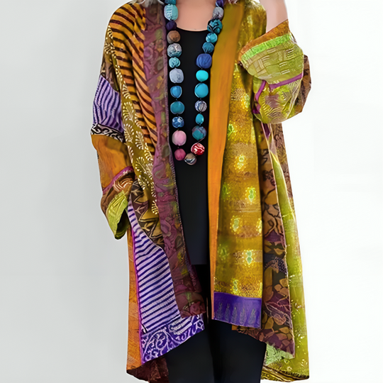 Heidi-Mode | Bunte Damen Strickjacke