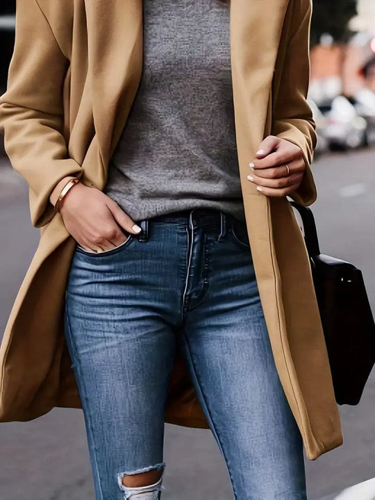 Heidi-Mode | Mantel Klassischer Zeitloser Stil Ideal für den Winter