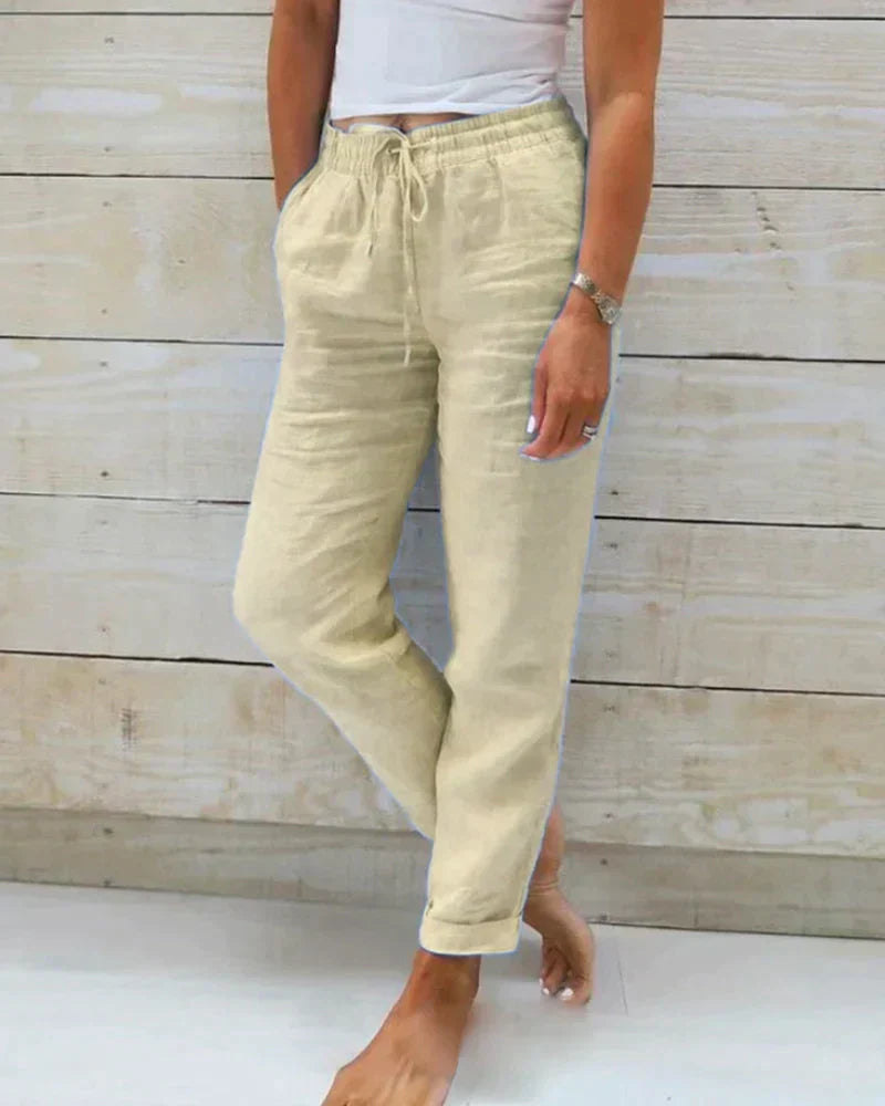 Heidi-Mode - Stilvolle Leinenhose für Damen