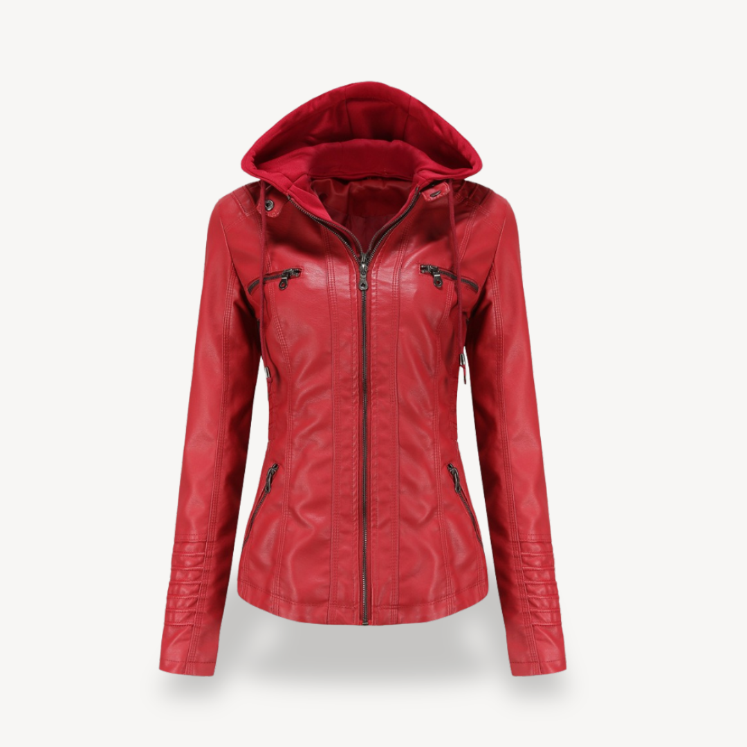 Heidi-Mode | Motorrad Kunstlederjacke Damen