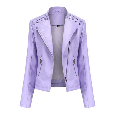 Heidi-Mode - Kunstlederjacke
