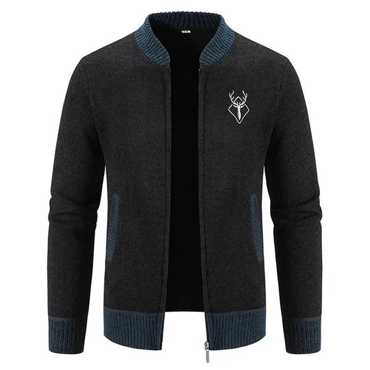 Heidi-Mode | Herren Street Knit Zip-Up Vest