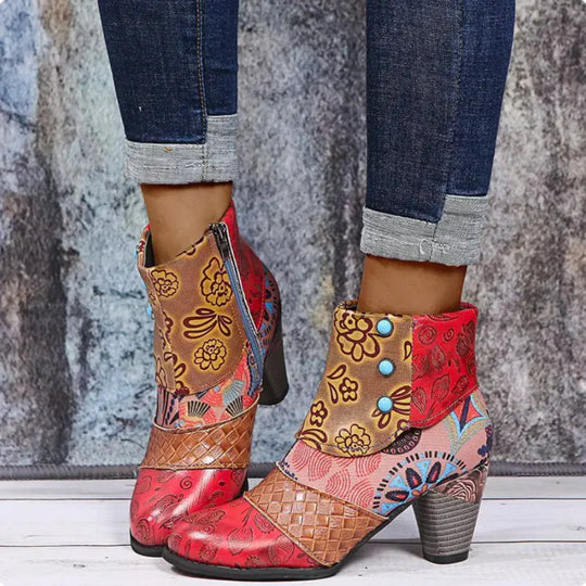 Wasserdichte Retro-Stiefel mit Stil