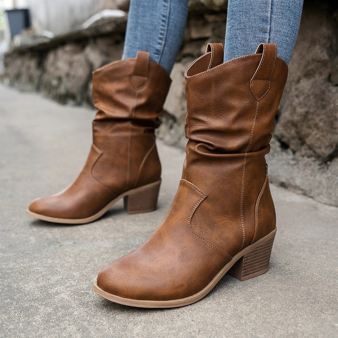 Heidi-Mode | Orthopädische Cowboystiefel