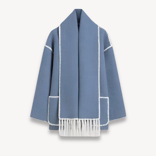 Heidi-Mode | Winterjacke mit Schal für Frauen