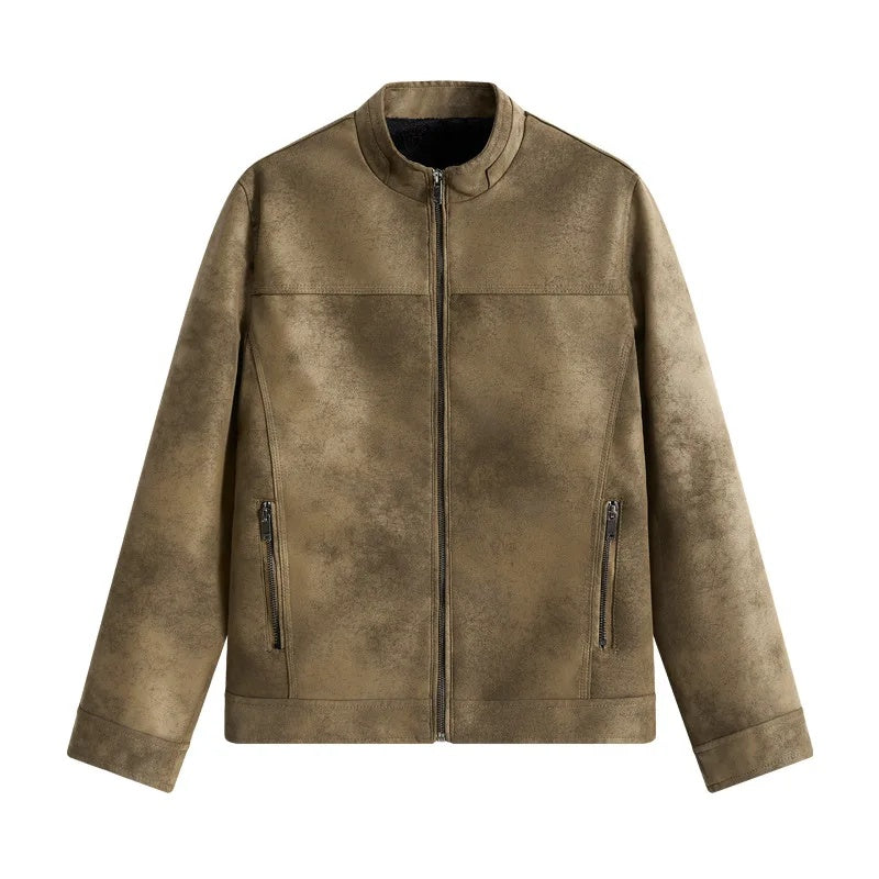 Herren Jacke mit strukturiertem Design Heidi-Mode