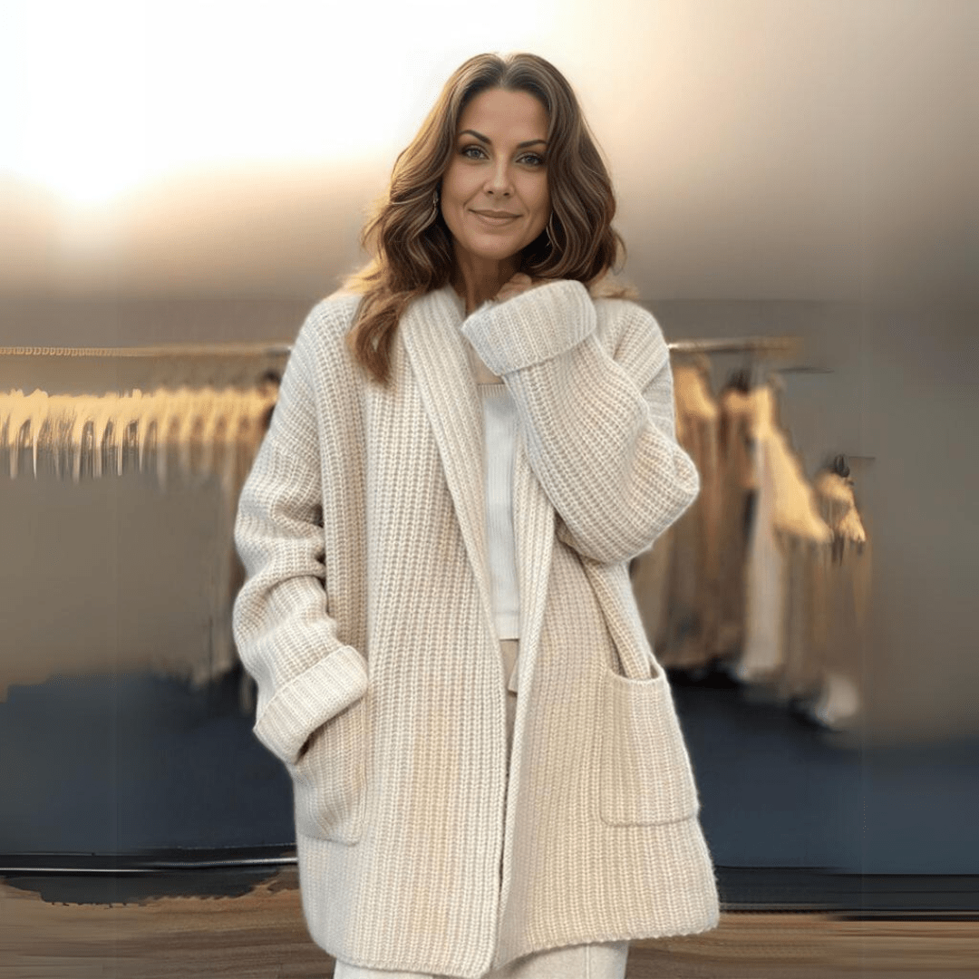 Heidi-Mode | Strickjacke Schick Moderner Stil Ideal für den Winter