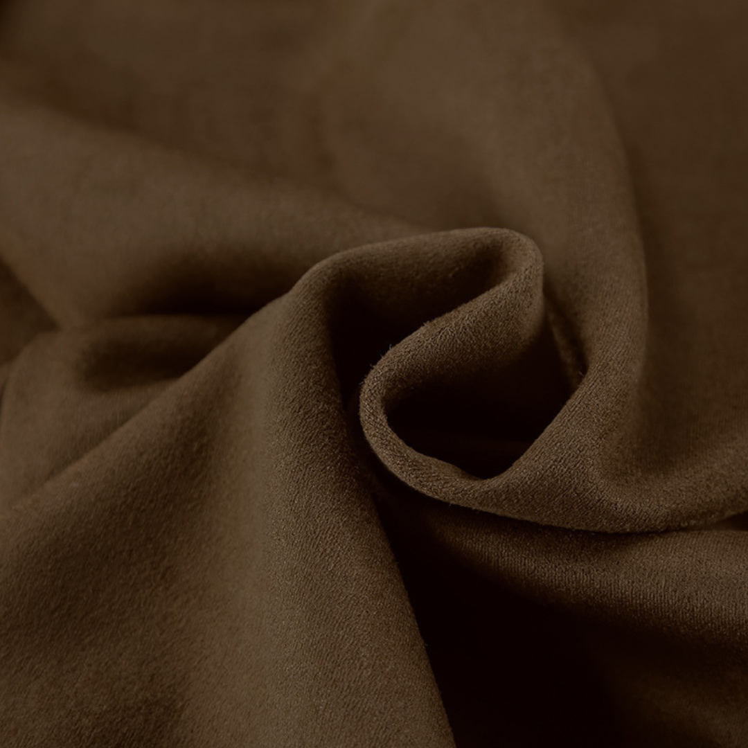 Heidi-Mode | Oversized Wildleder Blazerjacke Damen