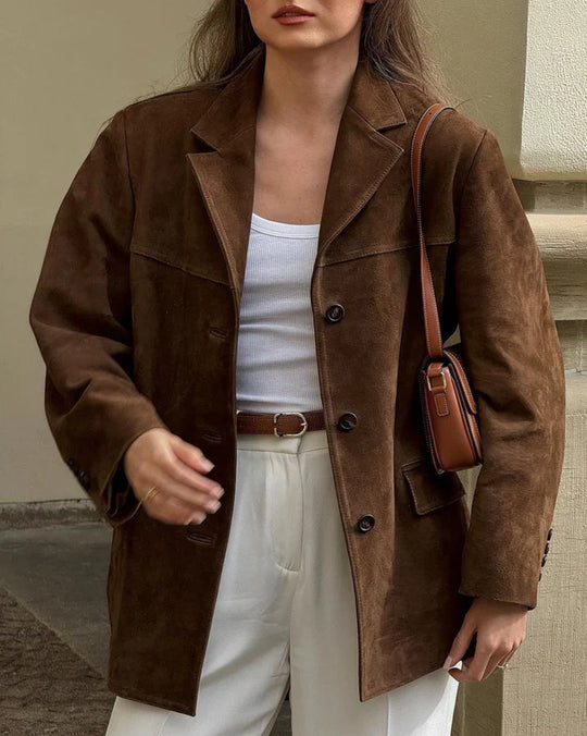 Heidi-Mode | Wildleder Blazer