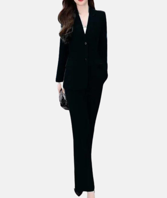 Heidi-Mode - Stilvolles Jumpsuit mit tailliertem Blazer