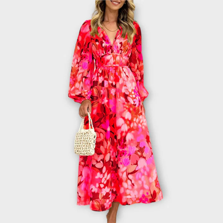 Heidi-Mode | Abito Floreale Elegante