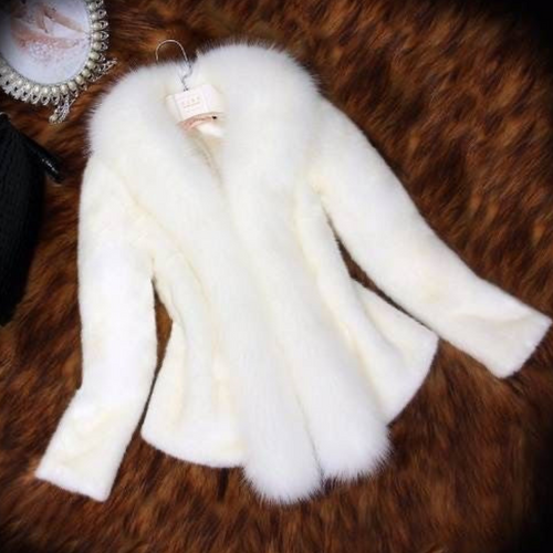 Manteau d'hiver en tissu doux