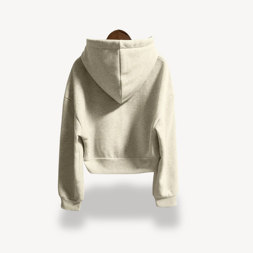 Heidi-Mode | Cropped Zip Hoodie für Damen