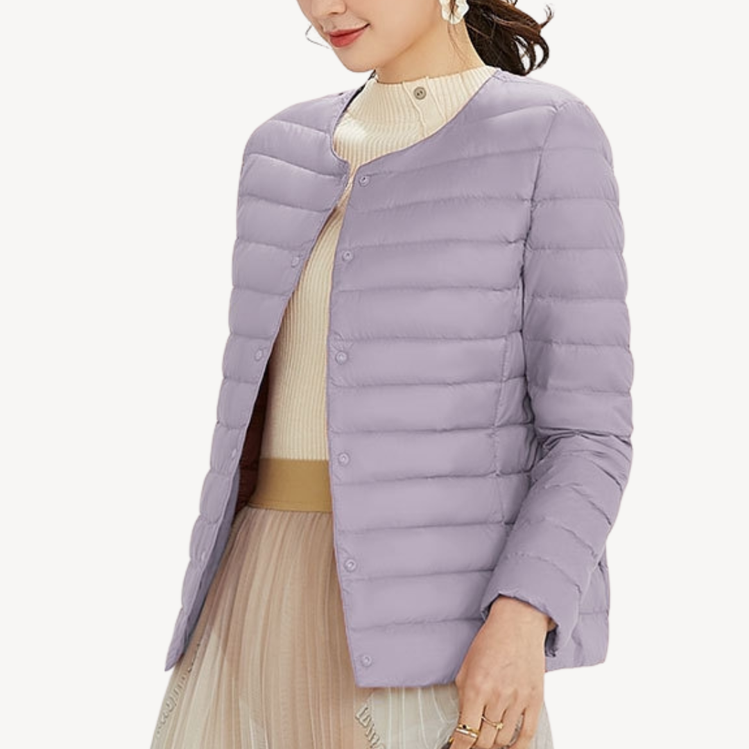 Heidi-Mode | Pufferjacke Leichte Winteroberbekleidung für Frauen