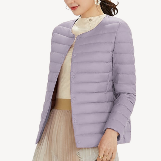 Heidi-Mode | Pufferjacke Leichte Winteroberbekleidung für Frauen