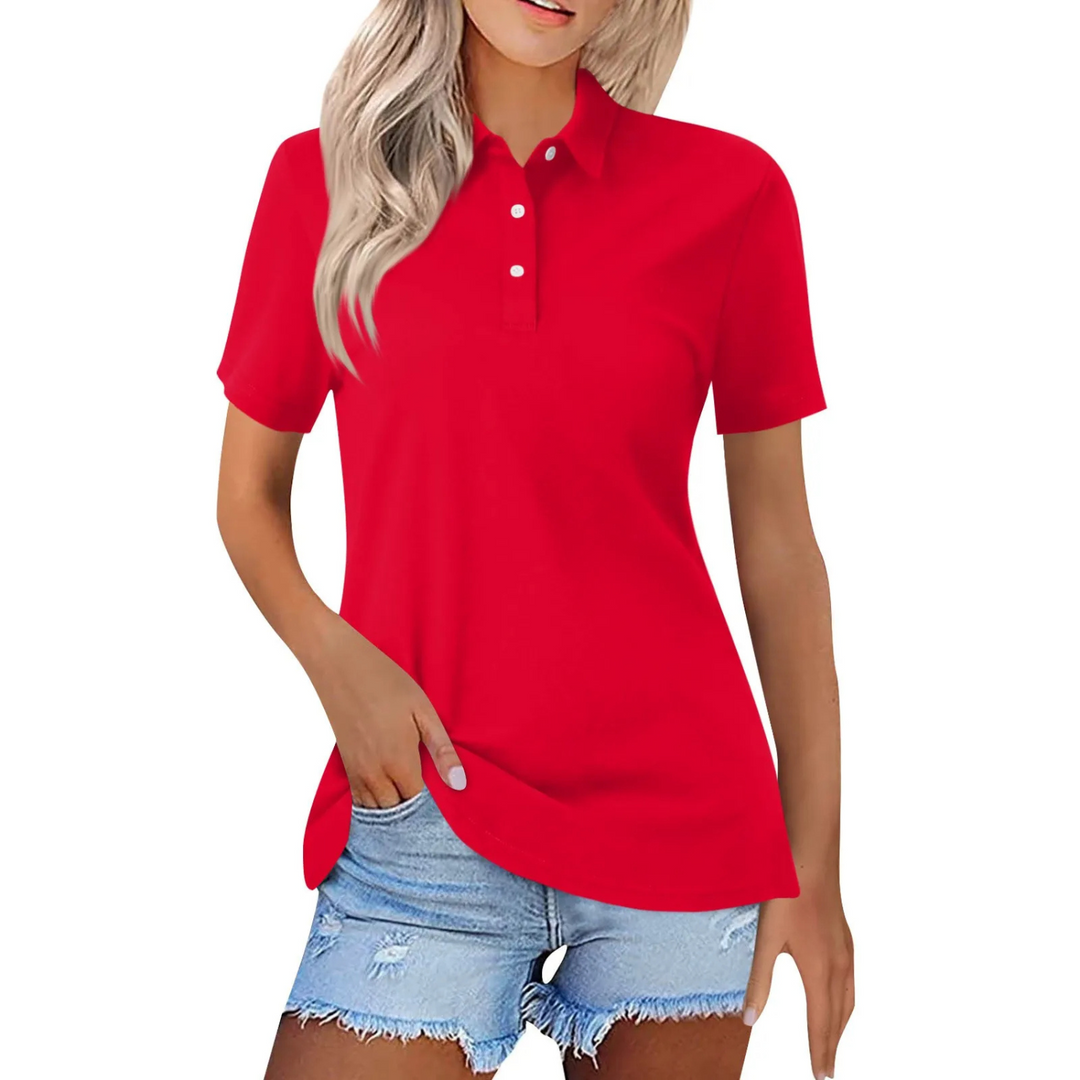 Heidi-Mode | Leichtgewichtiges Poloshirt für Damen