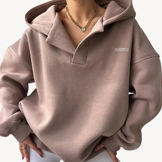 Heidi-Mode | Damen Fleece Oversized Hoodie