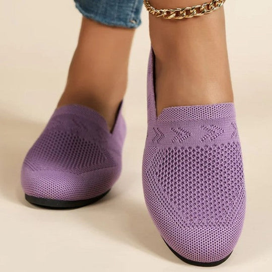 Heidi-Mode | Blaue Atmungsaktive Mesh Schuhe