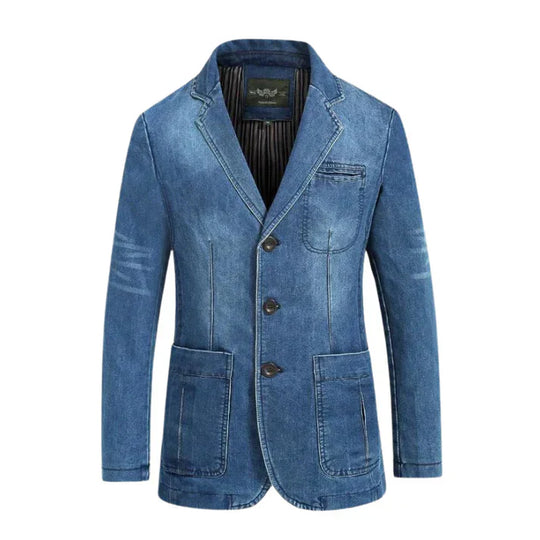 Heidi-Mode | Schicker Denim-Blazer für Herren
