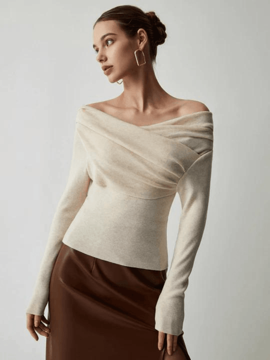 Heidi-Mode | Pull mit Schulterfreien Trägern