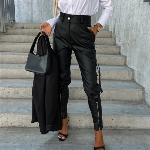 Heidi-Mode | Damenhose mit Reißverschlüssen