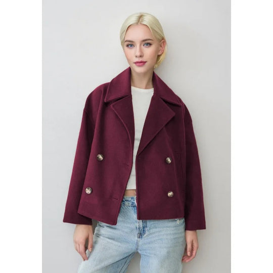 Heidi-Mode | Jacke Kurz Doppelreiher Schicke Oberbekleidung