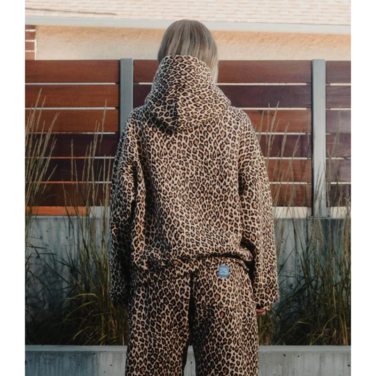 Heidi-Mode | Trendy Leoparden Trainingsanzug