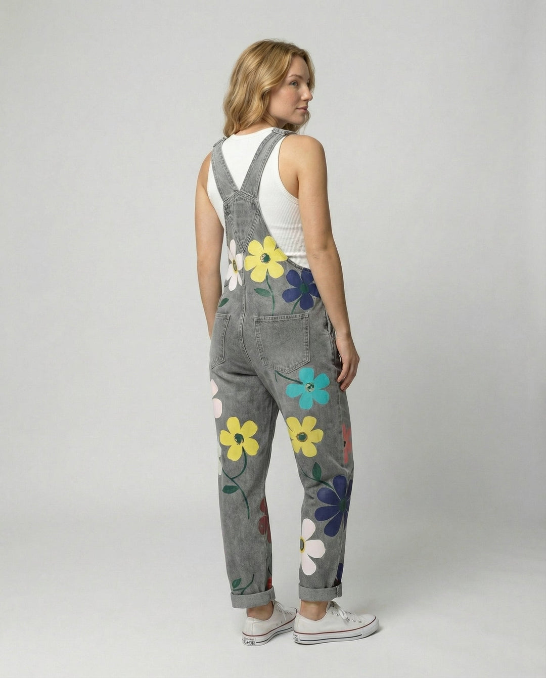 Ärmelloser Denim-Overall Damen | Heidi-Mode