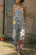 Heidi-Mode | Ärmelloser Denim-Overall