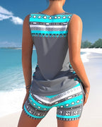 Heidi-Mode | Druck Tankini Set