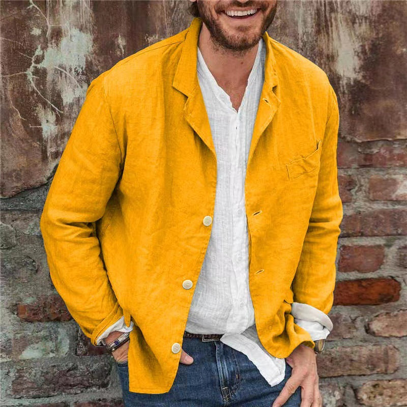 Heidi-Mode | Leinenjacke Leichter Komfort und Stil