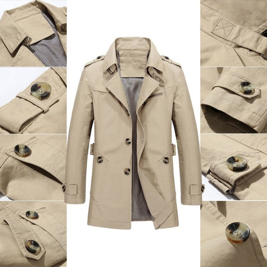 Heidi-Mode | Herren Trenchcoat