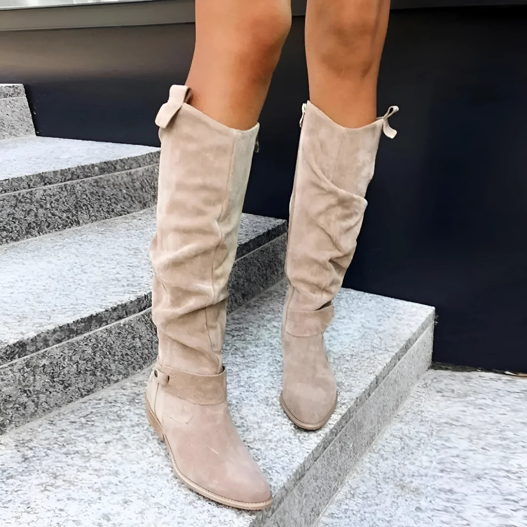 Damenstiefel aus hochwertigem Material