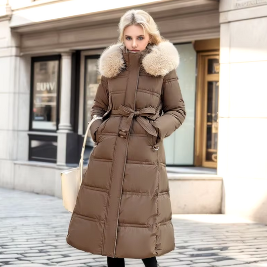 Heidi-Mode | Lange Warme Daunenjacke