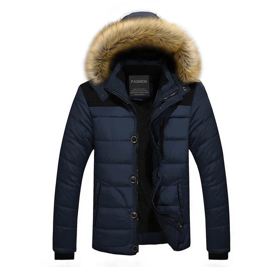 Winterjacke mit Kapuze