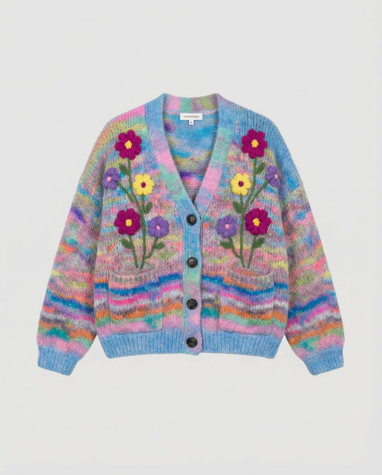 Heidi-Mode | Pullover für Damen mit Blumenmustern