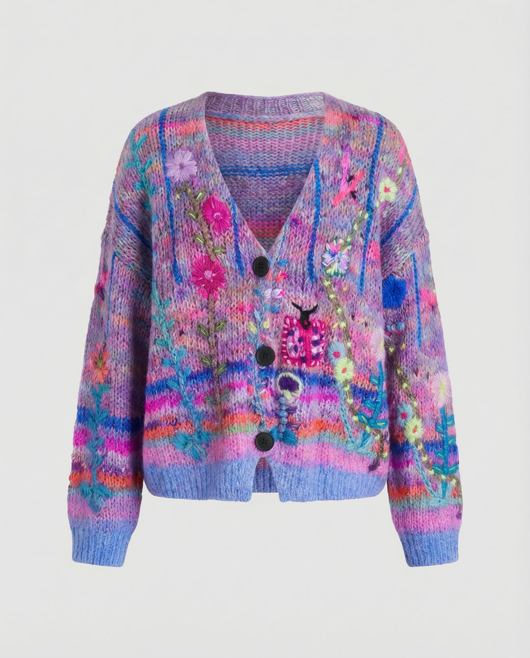 Heidi-Mode | Pullover für Damen mit Blumenmustern