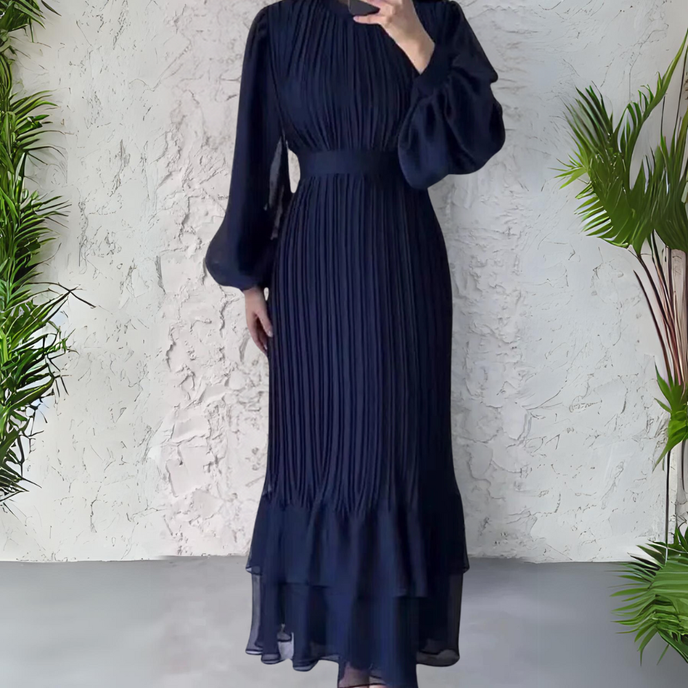 Heidi-Mode | Plissee Elegantes Kleid